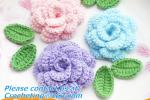 crochet flower necklace, crochet collar necklace, necklace, Crochet Flower