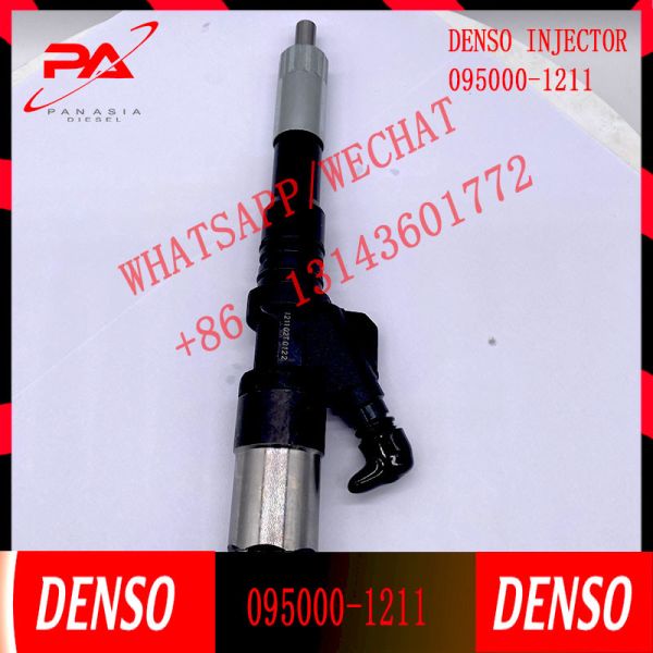 High Quality Diesel Fuel Injector 095000-1211 6156-11-3300 For Komatsu Excavator PC400-7