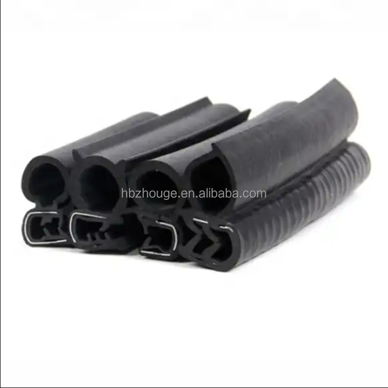Dustproof EPDM Rubber Seal Strip U-Channel Edge Trim Strip for Car Door Moulding