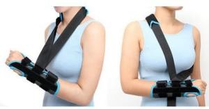 China Plastic Buckle Orthopedic Wrist Splint With Removable Shoulder Strap wholesale