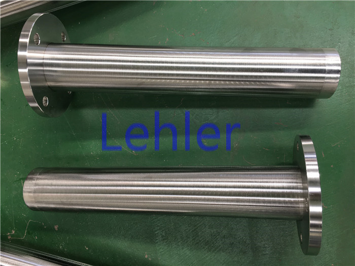 Resin Media Retention Resin Trap Strainer , LRT-90 Long Wedge Wire Filter