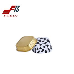 China Heat Preservation Rectangular Aluminum Foil Container With Lids wholesale