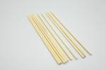 Unicolor Eco Friendly Bamboo Straws BBQ Disposable 3.0mm 4.0mm 5.0mm Diameter