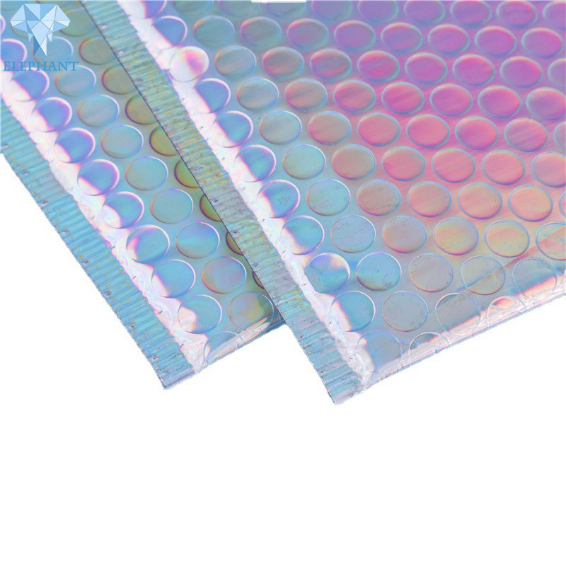 Self Adhesive Colored Bubble Wrap Poly Mailers Offset Printing