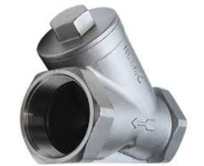 China Stainless Steel Threaded Y Strainer Working Temperature -196-550 ℃ wholesale