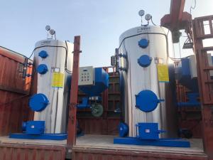 China 600000 Kcal / H Sawdust Fired Boiler , Industrial Biomass Boiler With Feeding Pump wholesale