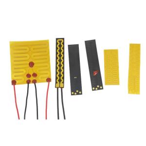 China Electric Polyimide Heater Element Yellow Black Color For Hair Straightener wholesale