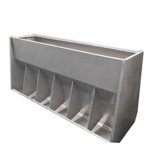 China Weaning Pig Livestock Feeding Equipment Stainless Steel Hog Feeders wholesale