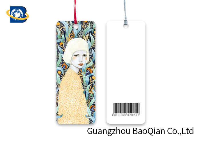 Offset Printing Custom Printed Bookmarks PET / PP Material Multi Shape Choice