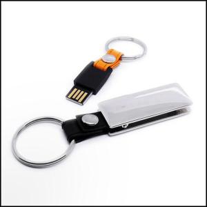 China USB Leather Pen Drive 2GB 4GB 8GB with Logo-Printing wholesale