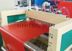 China Dotting And Slitting Ldpe Tarpaulin Manufacturing Machine 4KW wholesale