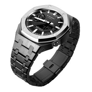 China Shock Resistant Casio Ga 2100 Steel Case Stainless Steel OEM wholesale