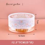 Pink gift box fairy design white cardboard birthday exquisite gift box packaging