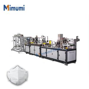 China 6.5kw Face Mask Manufacturing Machine 1800Kgs Weight 1 YEAR Warranty wholesale