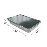 Environmental Friendly Disposable Rectangle Take Away Aluminum Foil Container