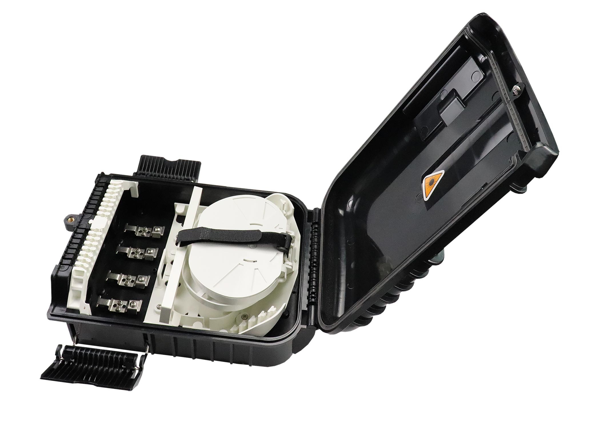 Aerial FTTH 16 Core Fiber Termination Box Low Optical Loss