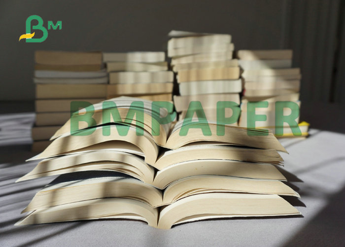 Eco - friendly Wood Pulp Hi- bulky Paper 65g 70g In Reels For Printing Books