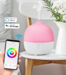 BPA Free 300ml 12W Wifi Ultrasonic Aroma Diffuser 30ml/hr