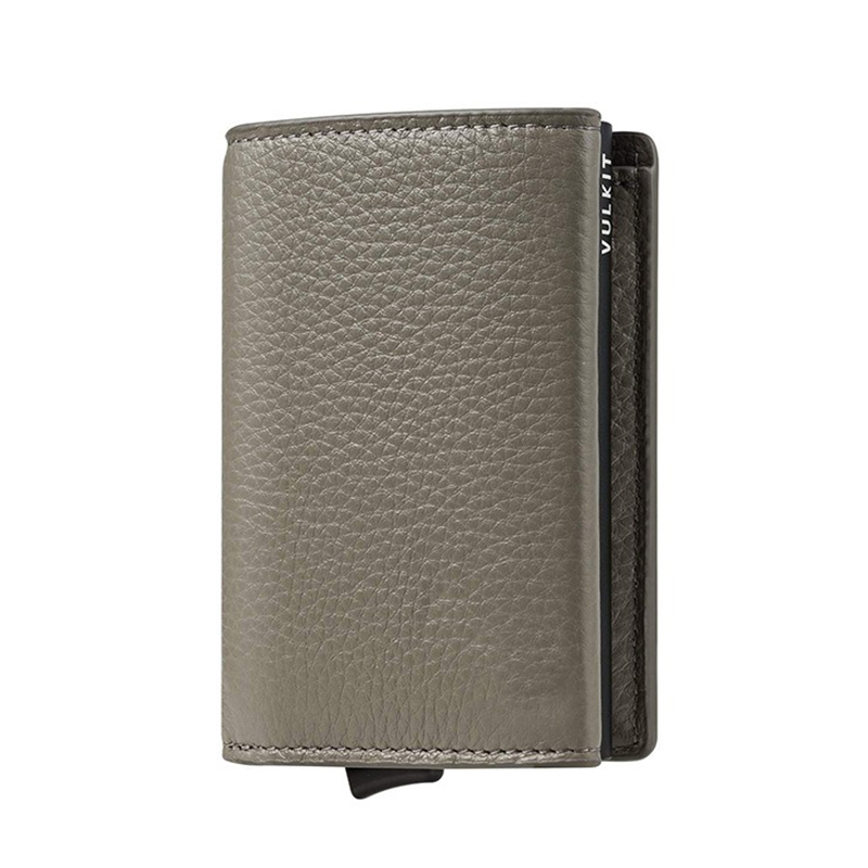 Minimalist Genuine Leather Rifid Credit Card Money Purse Bifold Card Holder Wallet For Men