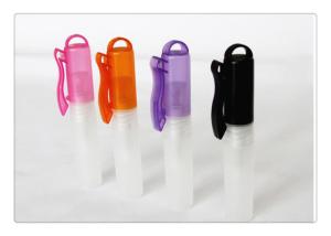 China Small Refillable Perfume Spray Nozzle , Matt Surface Travel Perfume Container wholesale
