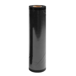 China 5mil Black Embossed Vacuum Sealer Rolls 90mic 11&quot; X 100' wholesale