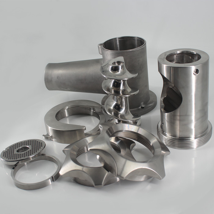 304L 316 Polished Silver Meat Grinder Parts For Household Appliances