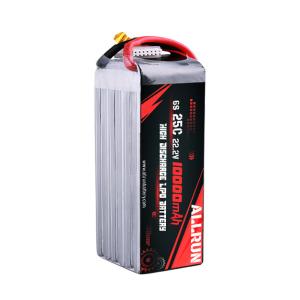 China 22.2V 6S 10000mAh LiPo Battery 25C High C Rate LiPo Battery Pack wholesale