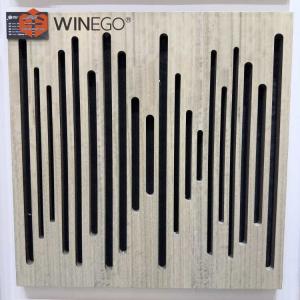 China 0.95 NRC Sound Absorbing Acoustic Wall Art Panels For Recording Studio wholesale
