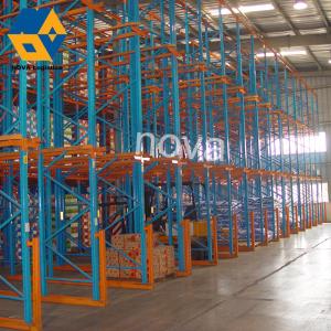 China Heavy Duty Q235 Steel Drive in Pallet Racking System Adjustable Commercial 350kg wholesale