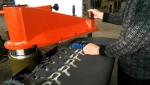20 Tons Hydraulic Leather Clicker Machine For Leather Cloth Rubber DT-765