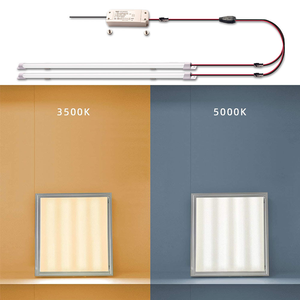 UL DLC Certificated LED Magnetic Retrofit Kit 18W With PC Cover
