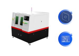 China 45W 1064nm Laser Micro Drilling Machine For Glass 600mm*800mm Working Area wholesale