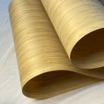 250x43cm Light Bamboo Wood Veneer Practical Thickened Unfinished