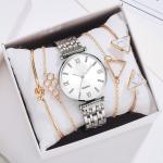 OEM 31MM Ladies Watch Gift Set 3BAR Jewelry Diamond Dial Watch Set Japan Movt