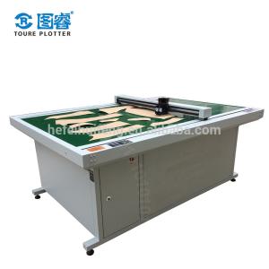 China Garment Flatbed Cutting Plotter 150 - 500G Paper Weight 110 / 220V wholesale