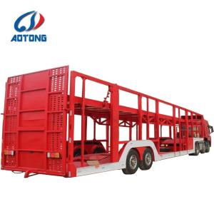 China Truck Trailer Manufacture 4 8 10 Cars Carrier Semi Trailer with Max Payload 30000KG wholesale