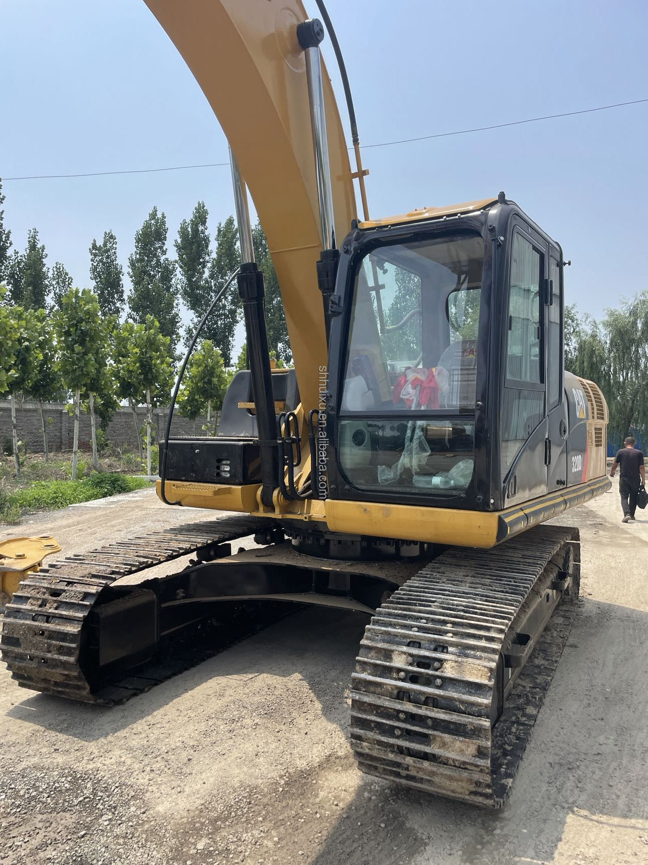 in stock used cat320d/crawler high quality second hand excavator cat320d on sale