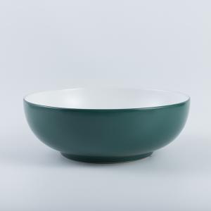China Prevents Fading Bathroom Sink Round Bowl Acid Resistance Wash Basin Table Top Price wholesale