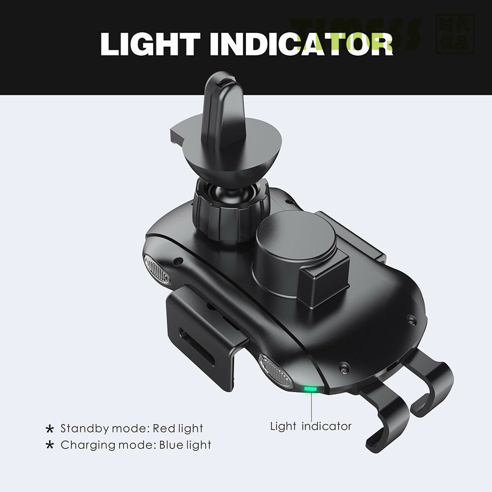 Induction Wireless Charging Station 10w 7.5w 5w Car Mount Phone Holder with Automatic Arms