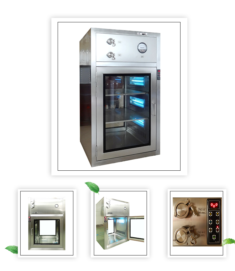 SUS304 Laminar Flow GMP HEPA Clean Room With High Pressure Cleaner