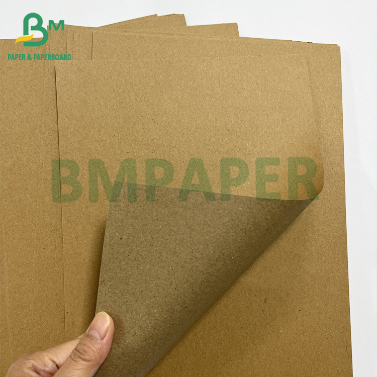 200gsm Smooth Wood Pulp  Strong Brown Kraft Test liner paper roll