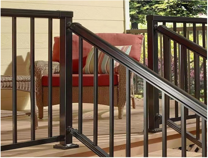 Easy Install Aluminum Safety Railing Balcony Stair Aluminium Balustrade Systems