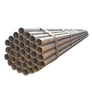 China Black Painted ERW Carbon Steel Pipe , Alloy Seamless Carbon Steel Tube wholesale