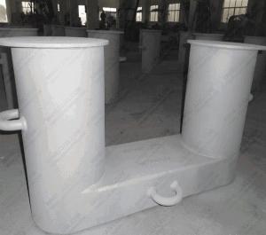 China JIS F2001 Marine Mooring Double Bollard wholesale