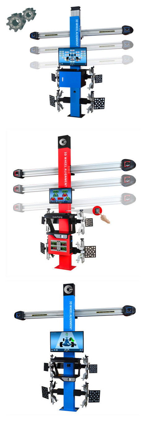 China Made Tire Repair Tools Factory Price Four Wheel Alignment Machine Basic Model 3D Wheel Aligner