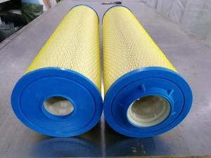 China Household Pool Water 50um Pleated Polyester Filter Cartridge wholesale