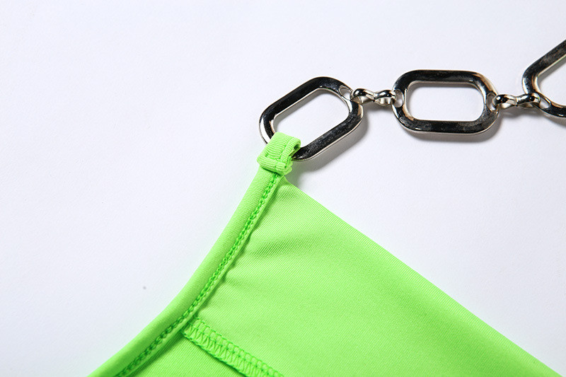 Women Sexy Halter Neck Adjustable Short Cropped Tank Top