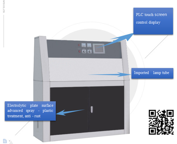 40-95℃ UV Climate Test Chamber / Textiles Simulation UV Accelerated Weathering Tester
