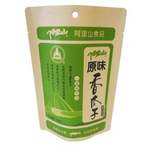China Safety Eco Friendly Stand Up Kraft Paper Bag For Sunflowers Seeds Packing wholesale