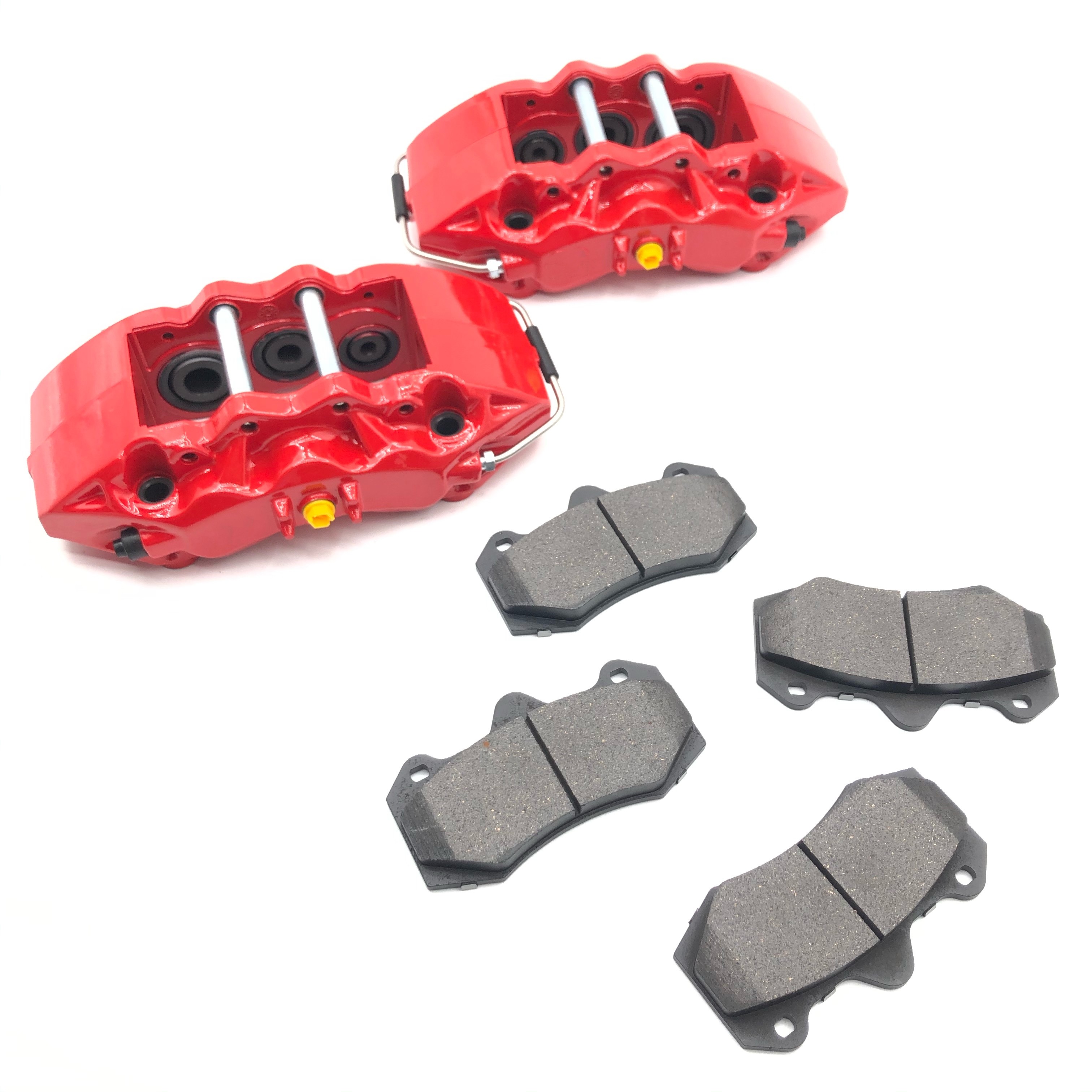 Non Floating Red 6 Pot Brake Kit With 362*32mm Front Disc Brake Kit